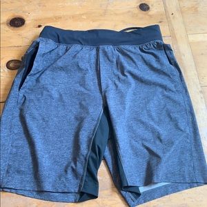 Lululemon Medium No liner gray short.